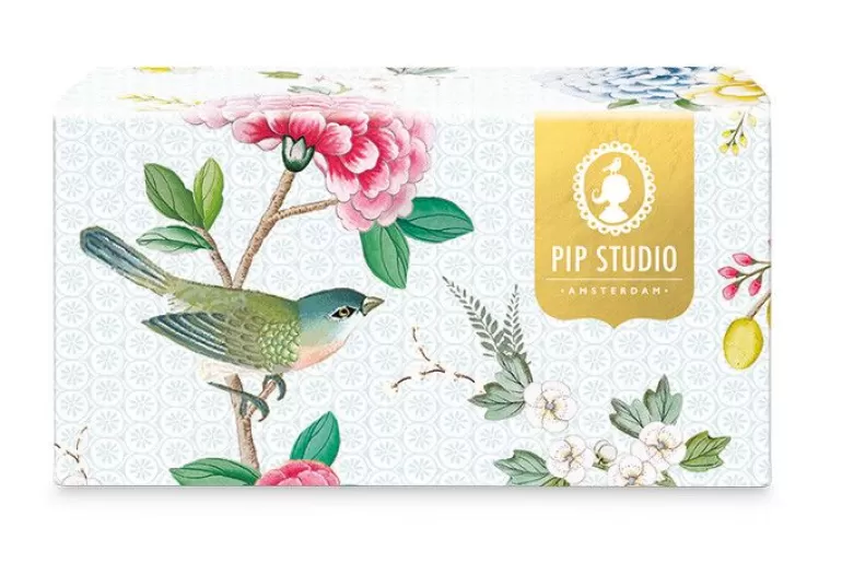 Pip Studio Blushing Birds Set/2 Cappuccino Kop & Schotel Wit Discount