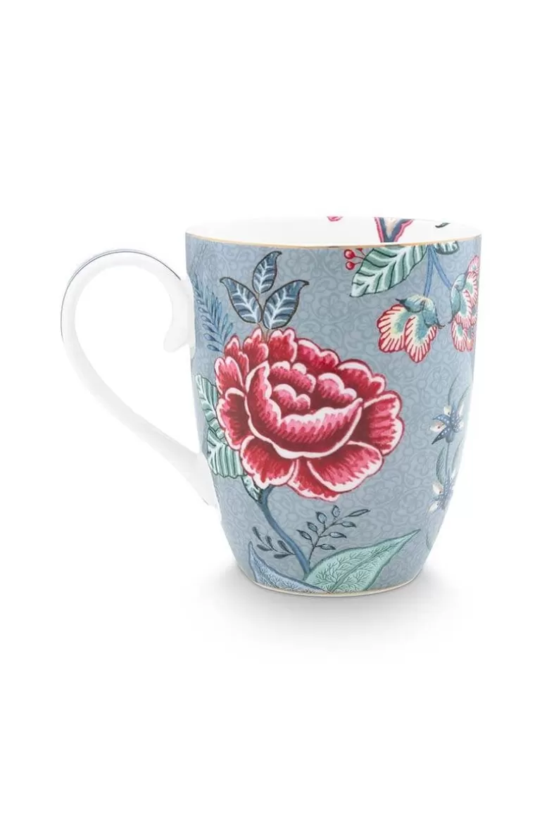 Pip Studio Flower Festival Eenpersoons Thee Blauw Cheap