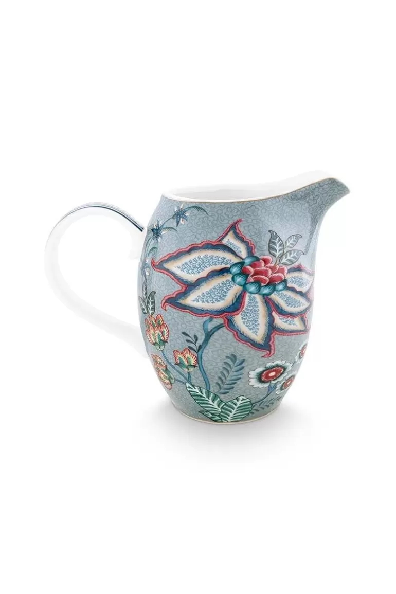 Pip Studio Flower Festival Kan Groot Blauw New