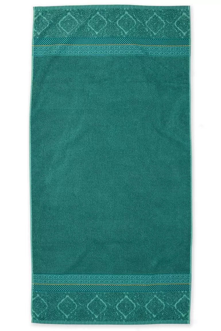 Pip Studio Grote Handdoek Soft Zellige 70X140 Groen Flash Sale