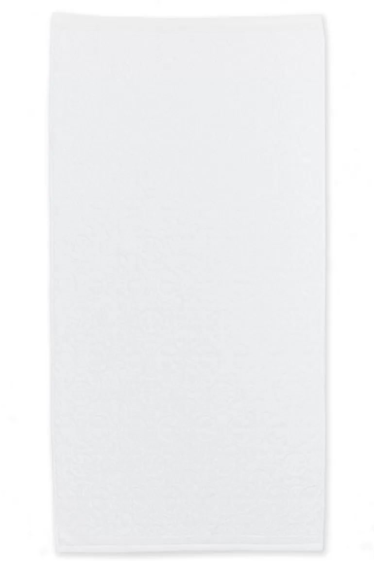 Pip Studio Grote Handdoek Tile De Pip 70X140 Cm Wit Flash Sale