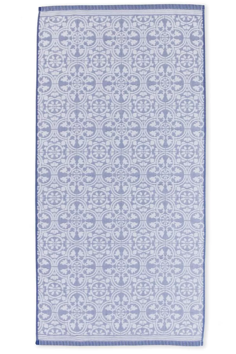 Pip Studio Grote Handdoek Tile De Pip 70X140 Cm Blauw Discount