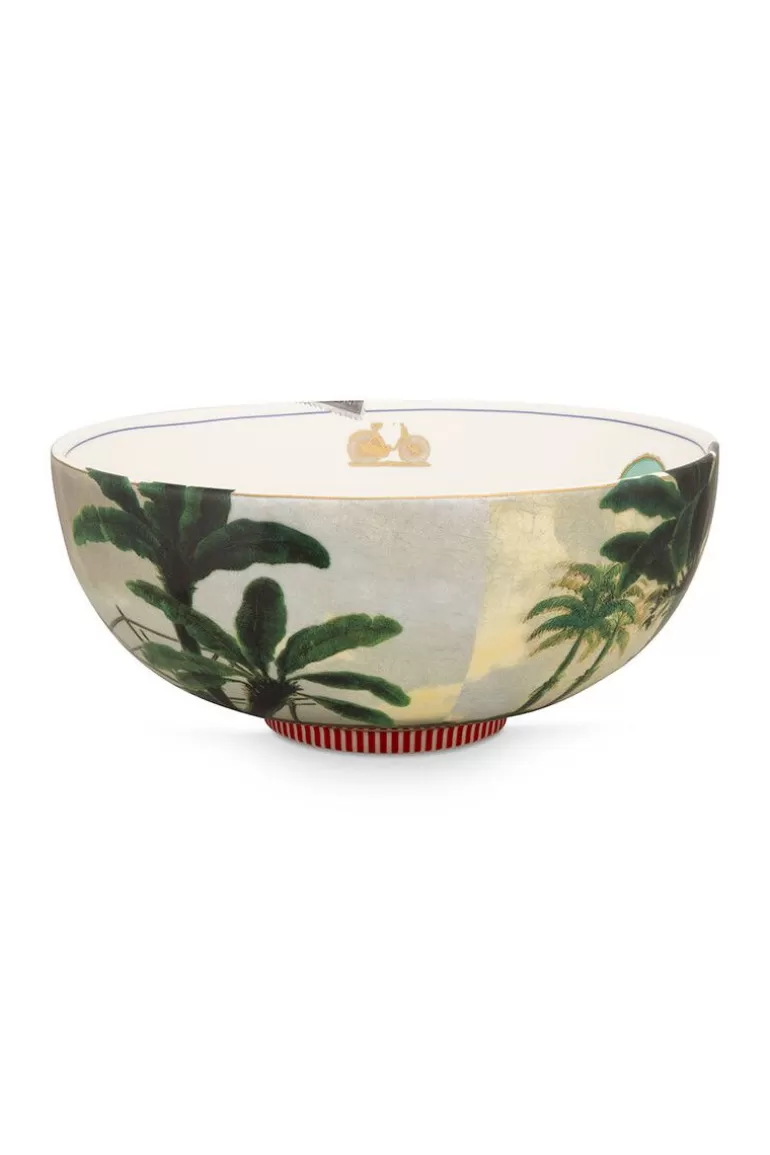 Pip Studio Heritage Kom Palm Groen 23 Cm Online