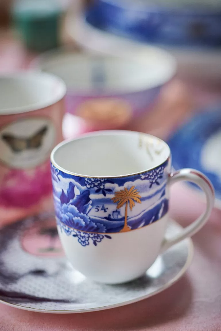 Pip Studio Heritage Mok Klein Grens Blauw New