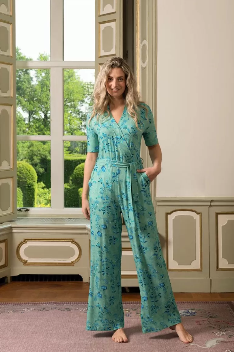 Pip Studio Jumpsuit Tokyo Blossom Groen Hot