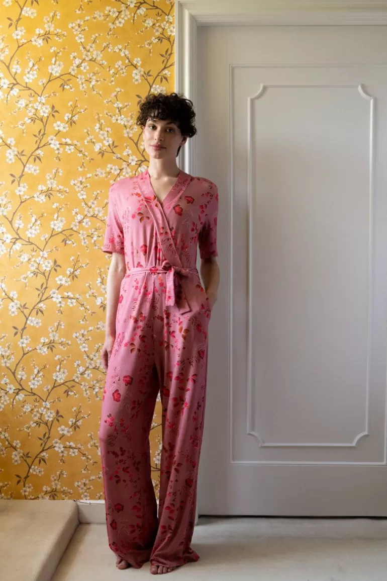 Pip Studio Jumpsuit Tokyo Blossom Roze Outlet