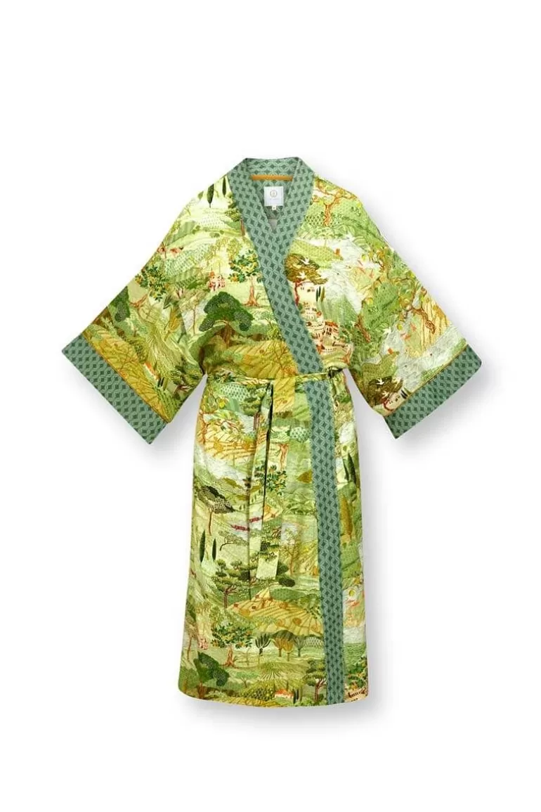 Pip Studio Kimono Toscana Groen Clearance