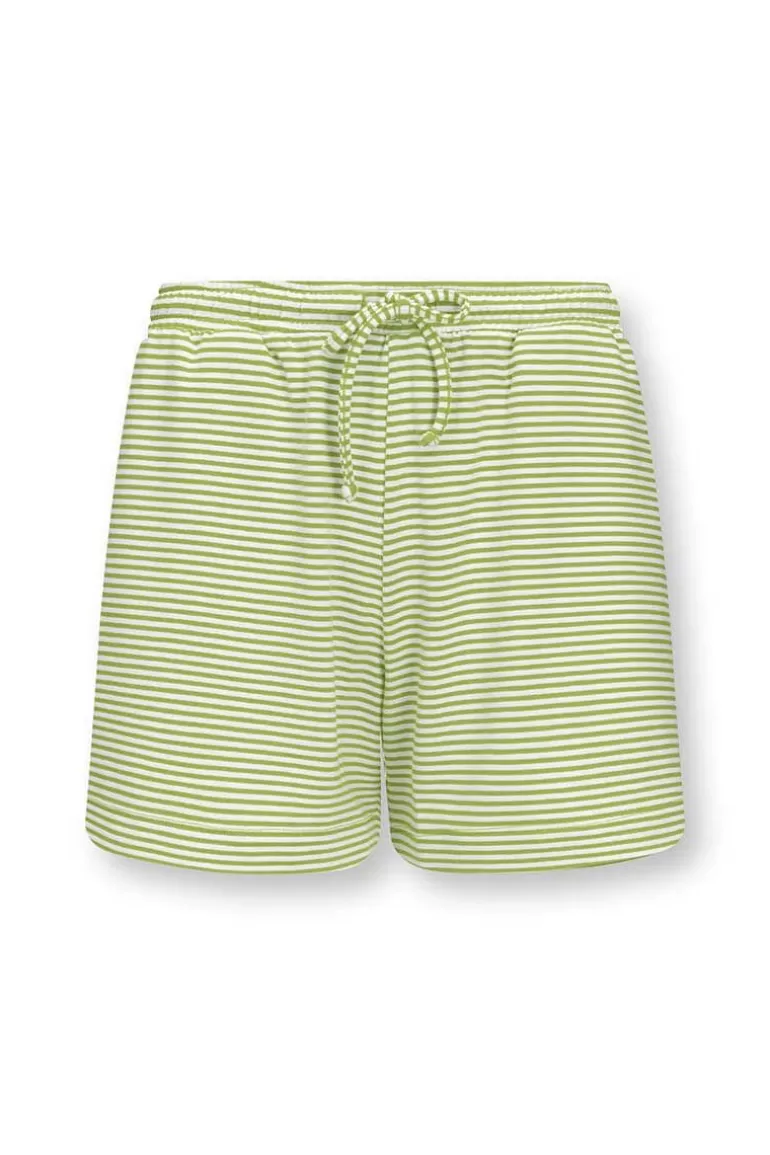 Pip Studio Korte Broek Little Sumo Stripe Fel Groen Clearance