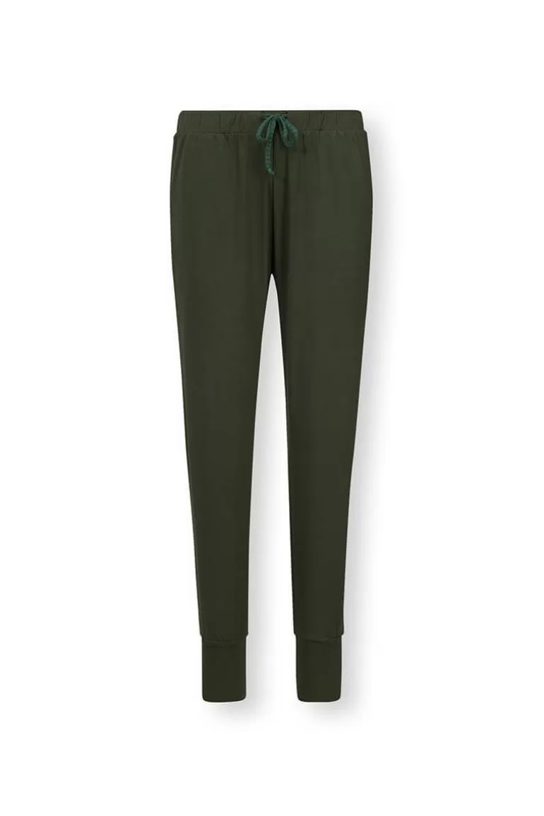 Pip Studio Lange Broek Solid Groen Flash Sale