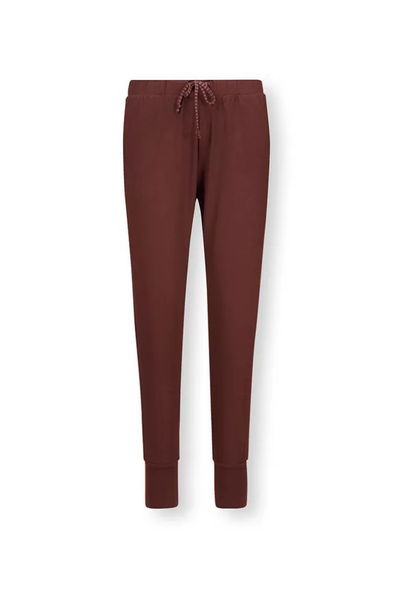 Pip Studio Lange Broek Solid Terra Rood Flash Sale