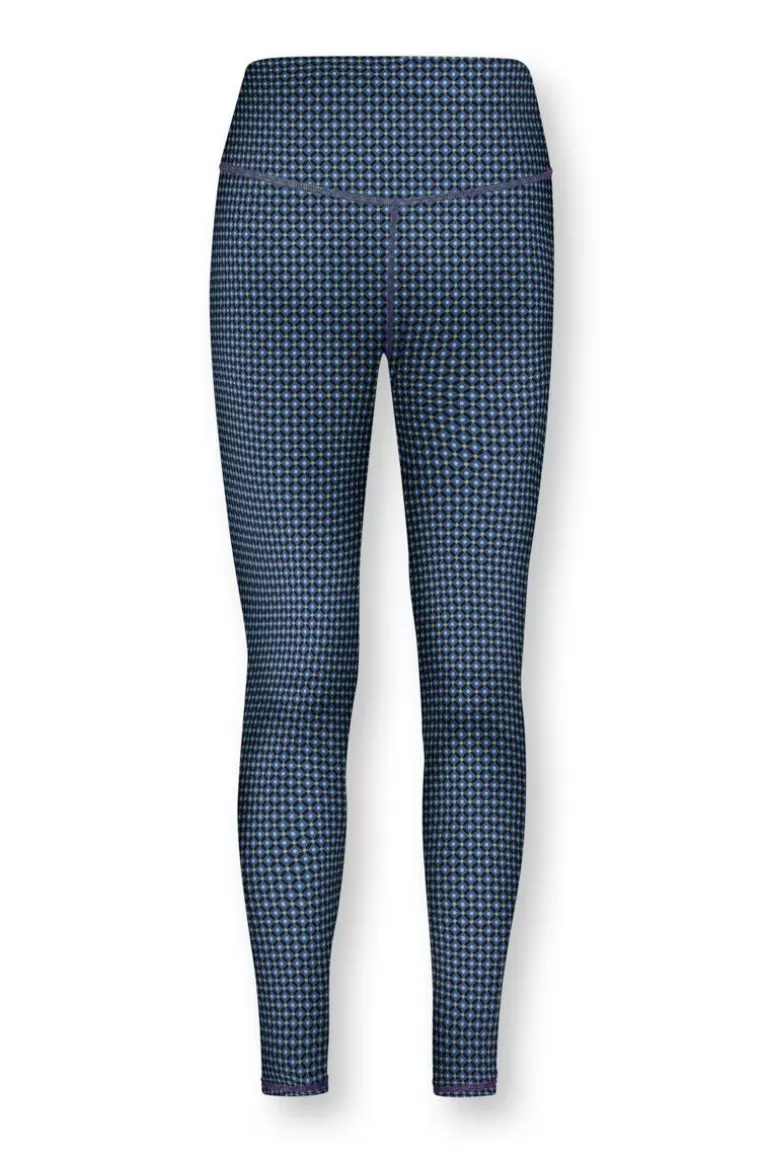 Pip Studio Lange Sportlegging Cross Stitch Blauw Cheap