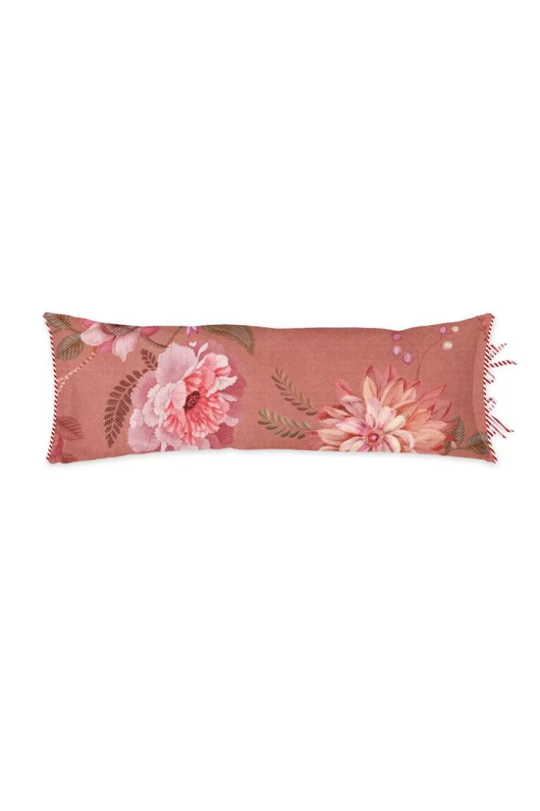 Pip Studio Rechthoekig Sierkussen Lang Tokyo Bouquet /Terra Roze Discount