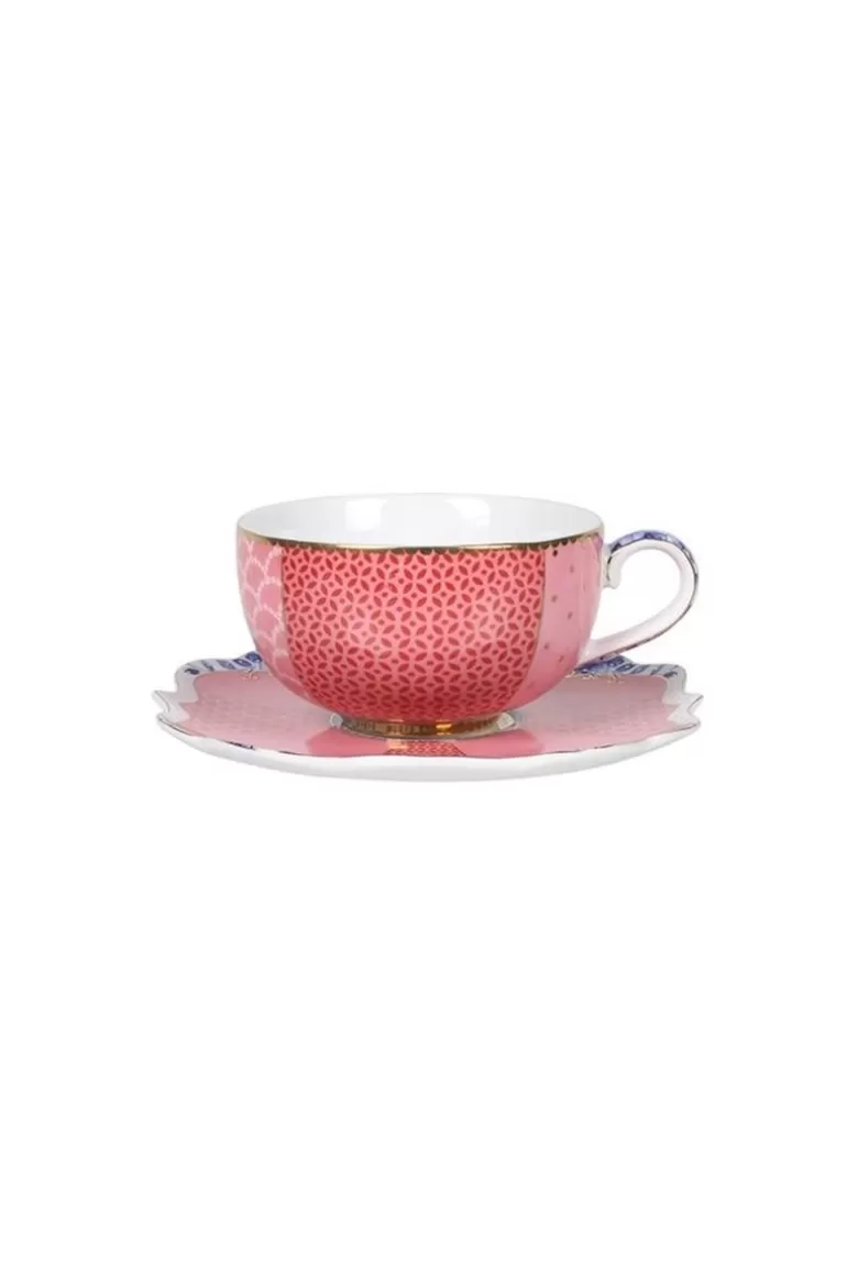 Pip Studio Royal Multi Espresso Kop & Schotel Roze Cheap