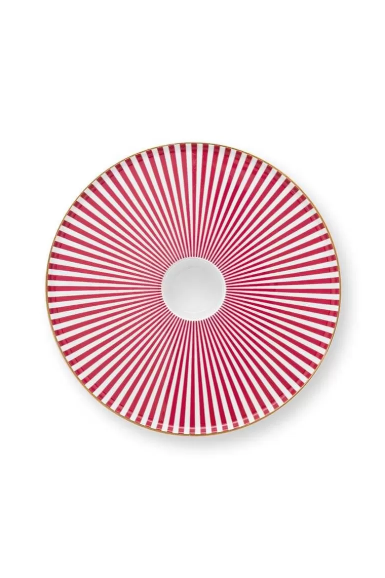 Pip Studio Royal Stripes Kaarshouder 14Cm Roze Discount