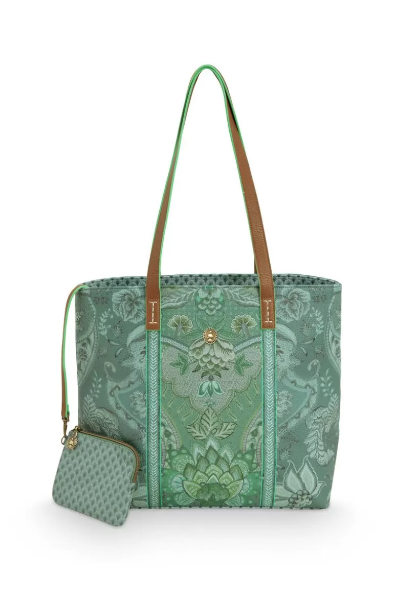 Pip Studio Shopper Medium Kyoto Festival Groen Online