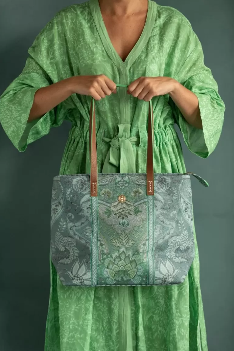 Pip Studio Shopper Medium Kyoto Festival Groen Online