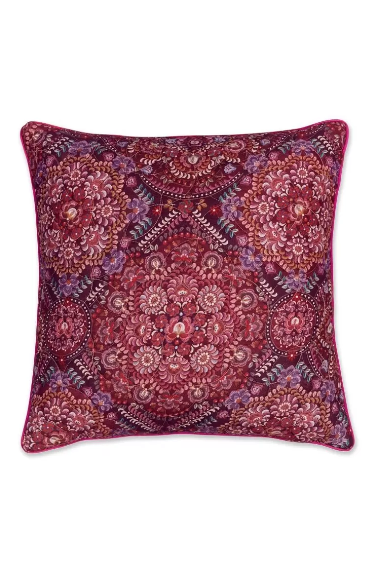 Pip Studio Sierkussen Quilted Il Mosaico Donkerrood Store