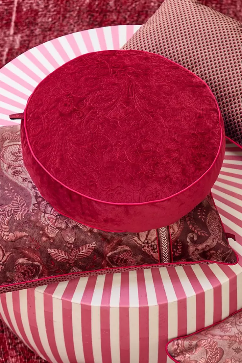 Pip Studio Sierkussen Rond Quiltey Days Roze Shop