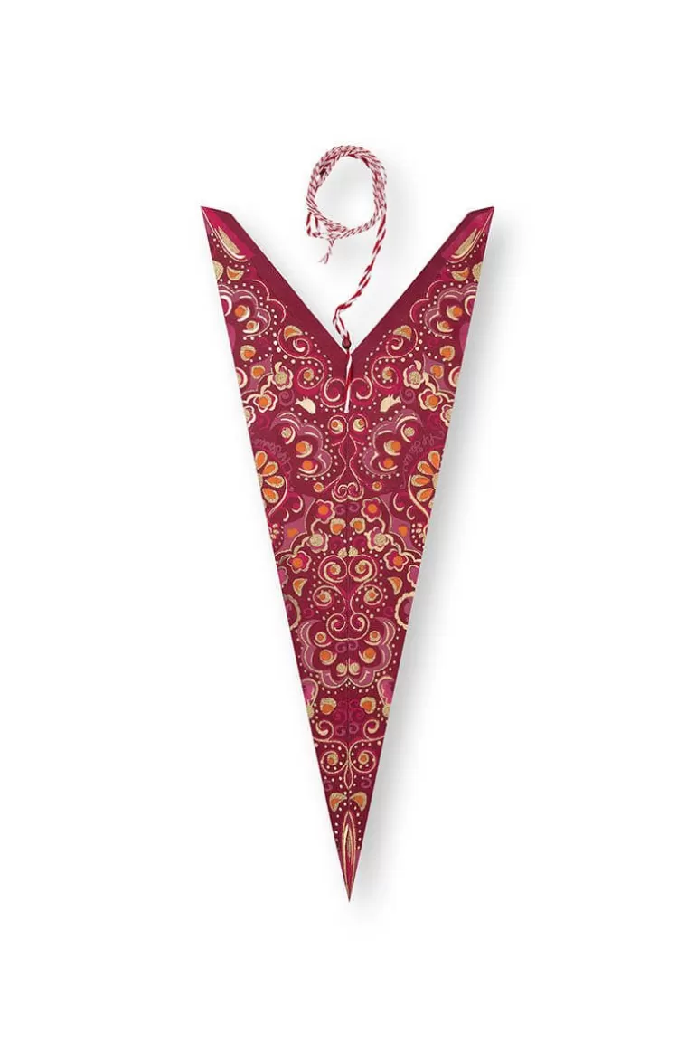 Pip Studio Ster Lampion Papier 110Cm Rood Sale