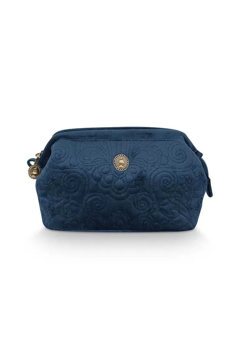 Pip Studio Toilettas Buidel Klein Velvet Quiltey Days Blauw Best Sale