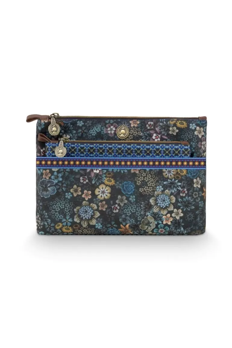 Pip Studio Toilettas Combi Groot Tutti I Fiori Blauw Online