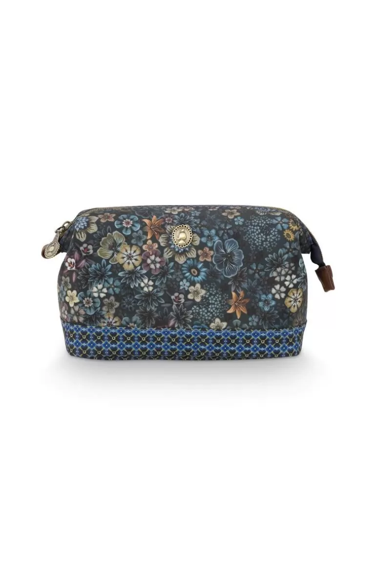 Pip Studio Toilettas Medium Tutti I Fiori Blauw Best