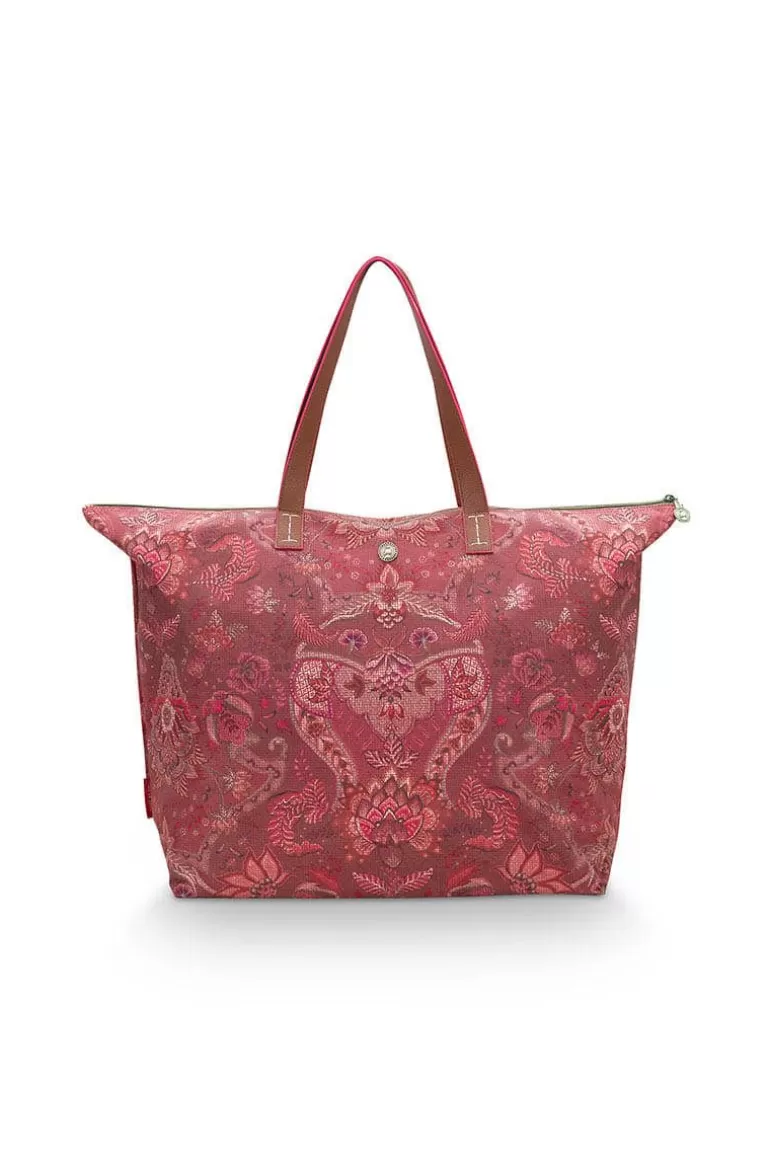 Pip Studio Tote Bag Kyoto Festival Donker Roze Sale