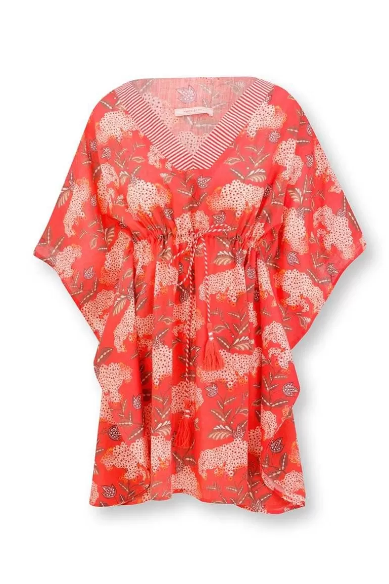 Pip Studio Tuniek Flora Firenze Koraal Rood Fashion