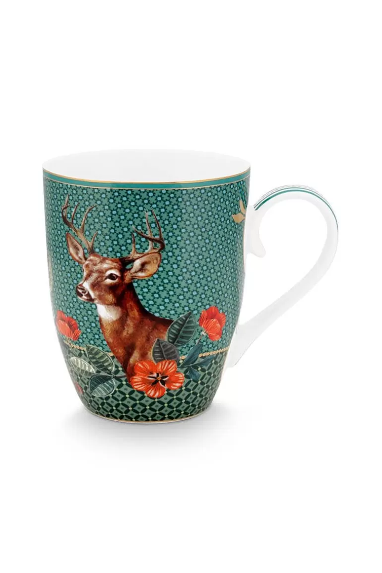 Pip Studio Winter Wonderland Mok Groot Groen Sale